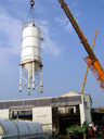 loading of used cement silo
